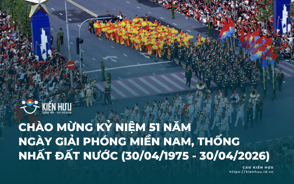 Chào mừng Kỷ niệm 51 năm ngày Giải phóng miền nam, thống nhất đất nước